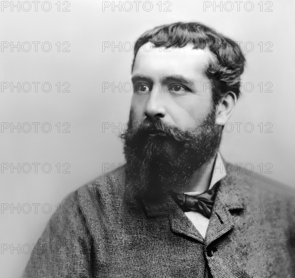Claude Monet, 1840 – 1926, French painter and founder of Impressionism, digitally optimized based
