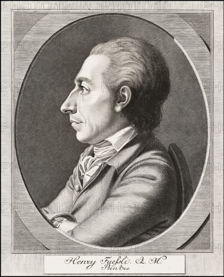 Henry Fuseli or Johann Heinrich Füssli, 1741 – 1825, Swiss painter, draughtsman and writer,