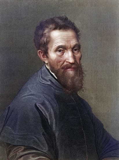 Michelangelo Buonarrotti, 1475-1564, Italian painter of the High Renaissance, sculptor, architect