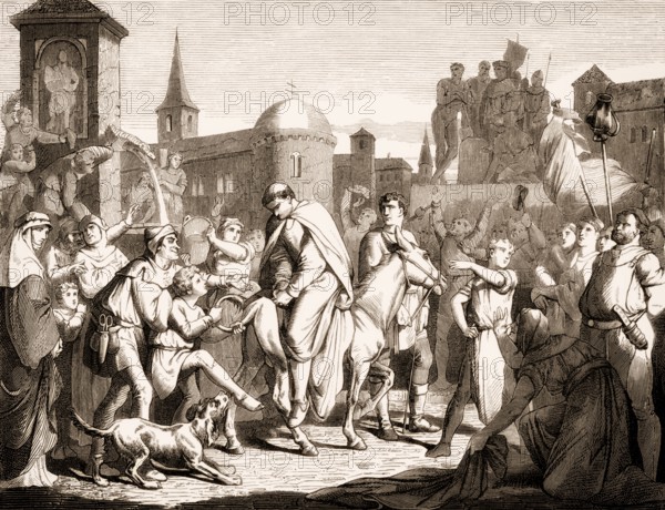 John XVI, c. 945 – c. 1001, was an antipope from 997 to 998, being forced to ride through the