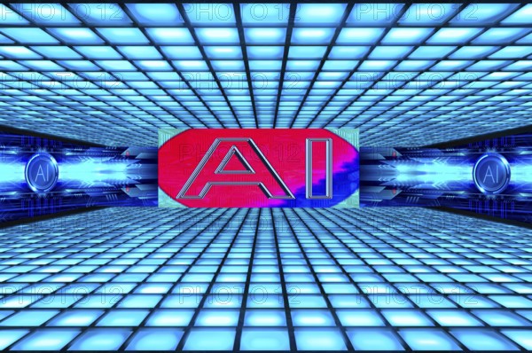 Icon photo, AI, ChatGBT, AI, OpenAI, chatbot, artificial intelligence, IT system, computer science,