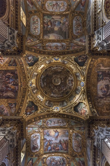 Dome of the Basilica della Santissima Annunziata del Vastato, Piazza della Nunziata, 4, Genoa.