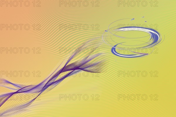 Symbolic picture, warm colors, stripes, background, freedom, soft, delicate, blurred, cheerfulness,