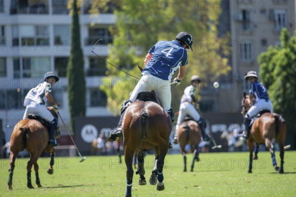 Scene at the 132nd Argentinean Open Polo Championship (Spanish 132nd Abierto Argentino de Polo de