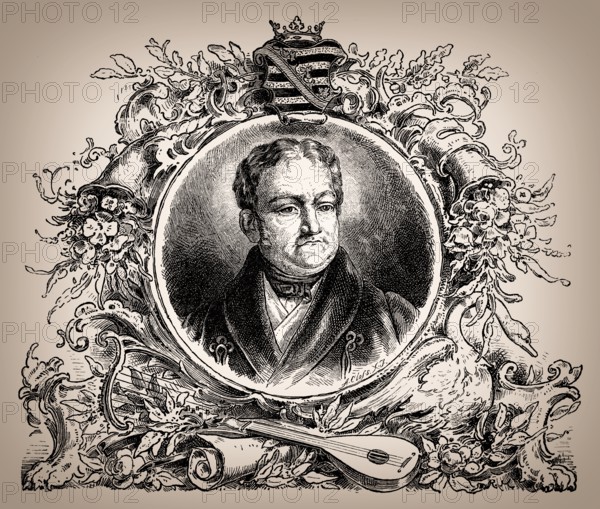 Karl August, or Charles Augustus, 1757 – 1828, the sovereign Duke of Saxe-Weimar and of