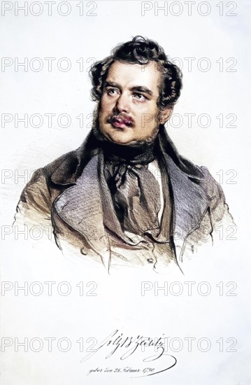 Philipp Gotthard Joseph Christian Karl Anton Freiherr von Zedlitz und Nimmersatt (born 28 February