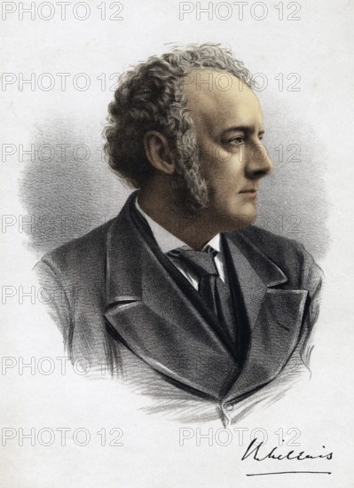 John Everett Millais (1829-1896), British Pre-Raphaelite painter, ca. 1880. Founding member of the