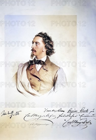Karl Mayerhofer, also Carl Mayerhofer (born 13 March 1828 in Vienna, died 2 January 1913) was an