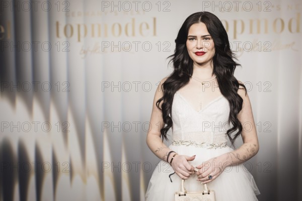 Linda Voilet at the preview of the 21st season of Germany's Next Topmodel - by Heidi Klum on 09.02