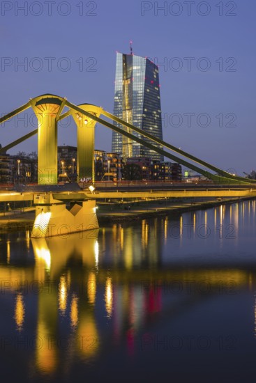 European Central Bank, Architect Coop Himmelblau, Frankfurt am Main, Hesse, Germany
