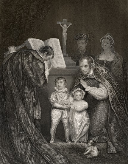 Die Hochzeit von Lady Anne Mowbray mit Richard von Shrewsbury, Herzog von York, St. Stephen's