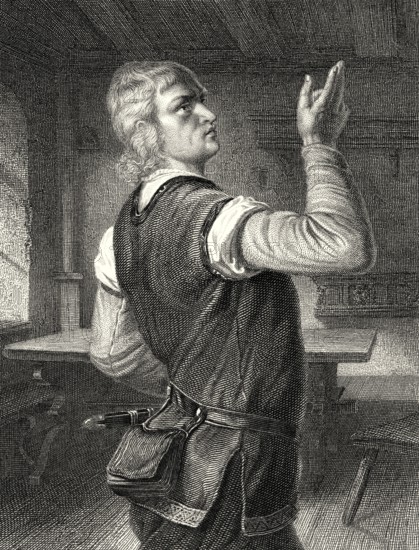 Arnold of Melchtal, William Tell, character from the drama Wilhelm Tell by Friedrich Schiller, 1759