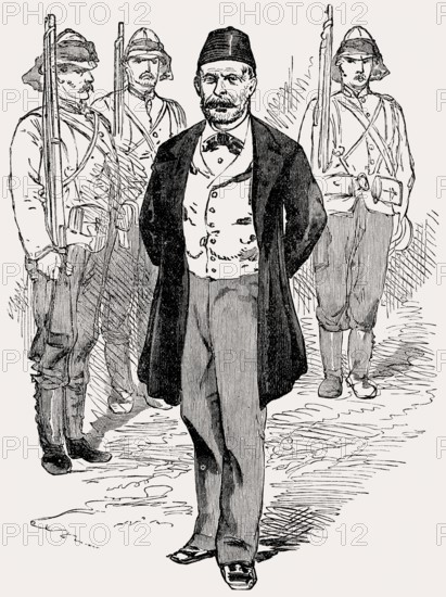Mahmoud Fehmy, an Egyptian general, Egyptian second in command in the Battle of Tel el-Kebir, From