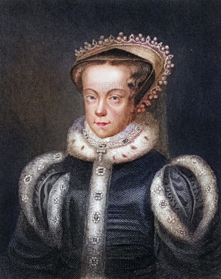Mary, Queen of Scots, 1542-1587, also Mary Stuart, daughter of James V, King of Scotland,