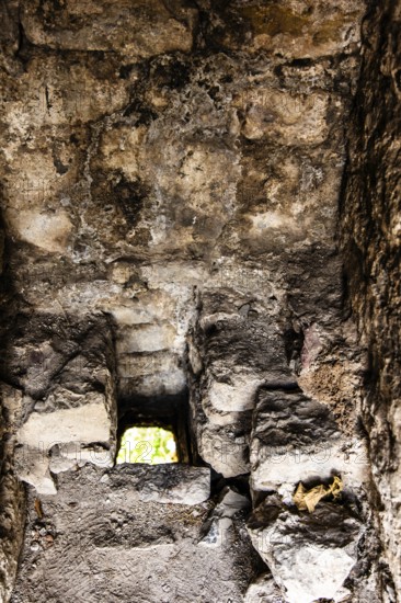 Citadel with toilet, ruined town of Stari Bar, originally from the 11th century, is one of the most