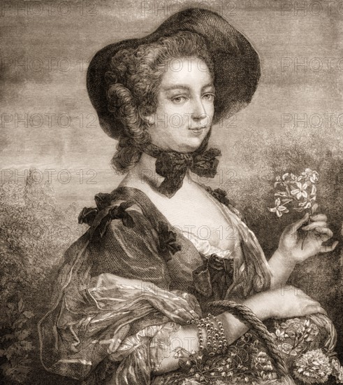 Jeanne Antoinette Poisson, Marquise de Pompadour, Madame de Pompadour, 1721-1764, chief mistress of