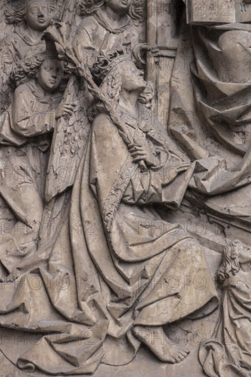 Detail of the epitaph named after Kunz Horn, one of the richest citizens of Nuremberg around 1500,