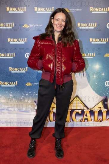 Lavinia Wilson at the premiere of the 20th Original Roncalli Christmas Circus in Berlin's Tempodrom