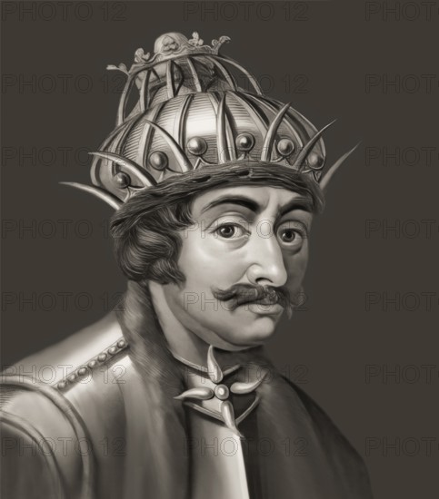 Theodoric the Great, Flavius Theodericus Rex, ca 454-526, king of the Ostrogoths from the Amali