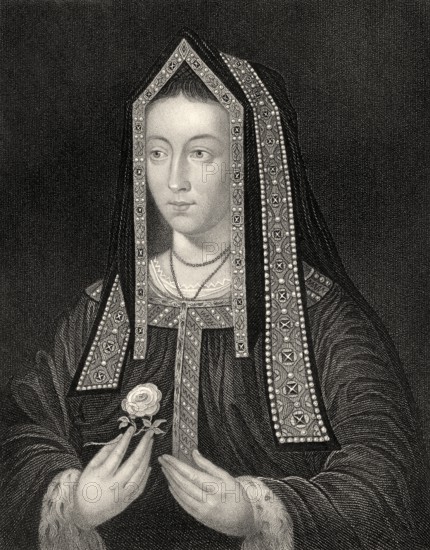 Elizabeth of York, 1466-1503, queen consort of England, Great Britain
