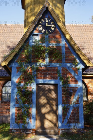 Historic St. John's Chapel, European Route of Brick Gothic, Adendorf, Lüneburg County, Lower