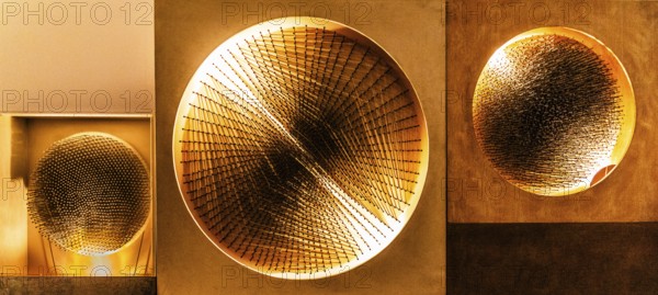 Cosmic Vision, Günther Uecker, 1961, Kunsthal with temporary exhibition 100 Years of Kinetic Art,