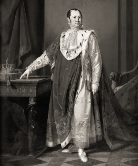 Maximilian I Joseph or Max Joseph, 1756 - 1825, King of Bavaria, Count Palatine of the Rhine, Duke
