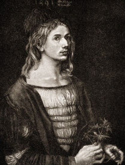 Albrecht Duerer the Younger, 1471 - 1528, a German painter, printmaker, mathematician and theorist