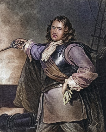 Robert Blake (1599-1657) English naval commander, born in Bridgwater, Somerset. During the English