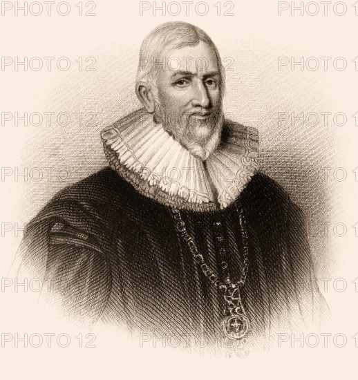 Sir Hugh Myddelton oder Middleton, 1. Baronet, 1560-1631, ein walisischer Tuchmacher, Unternehmer,