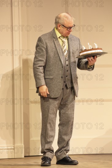 Joachim Krol (Wolfgang), Sophia oder das Emde der Humanisten, German premiere, photo rehearsal on