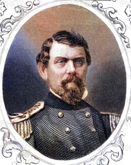 William Joseph Hardee, Old Reliable, 1815-1873, American General in the Confederate Army during the