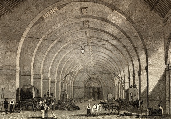 The Octroi Général ou central, rue des Petites Écuries, Faubourg Poissonnière, Paris, antique steel