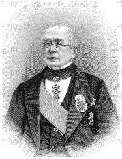 Alexander Mikhailovich Gorchakov, 1798 - 1883, Russian statesman, diplomat, chancellor of the