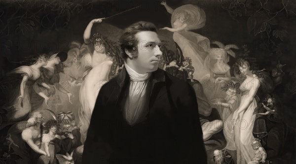 Henry Fuseli or Johann Heinrich Füssli, 1741 – 1825, Swiss painter, draughtsman and writer,