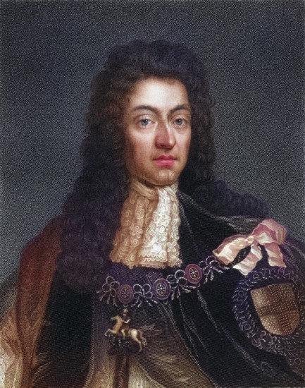 William III, King of England, Scotland and Ireland, 1650-1702 alias William of Orange. From the