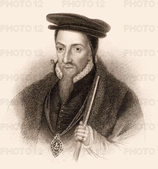 William Paulet, 1. Marquess of Winchester, ca. 1483/1485-1572, englischer Staatssekretär und