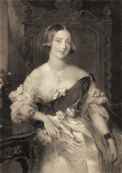 Queen Victoria or Alexandrina Victoria, 1819, 1901, Queen of the United Kingdom of Great Britain