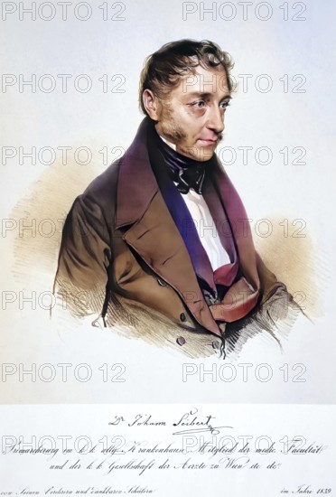 Johann Seibert, 1782-1846, Dr med. primary surgeon at the general hospital, member of the medical