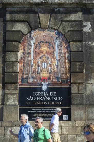 Church of Saint Francis, Igreja de São Francisco do Porto, Ribeira district, city of Porto,