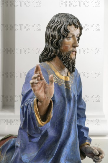 Figure of Christ, detail of the palm donkey, around 1490, St John's parish church, Biberacher Str.