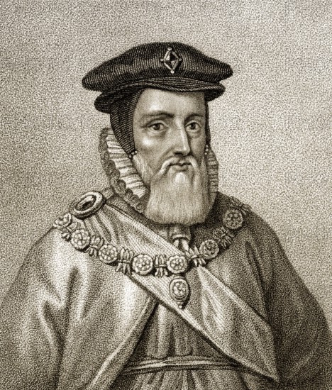William Cecil, 1st Baron Burghley or Burleigh, 1520-1598, an English statesman, the chief advisor