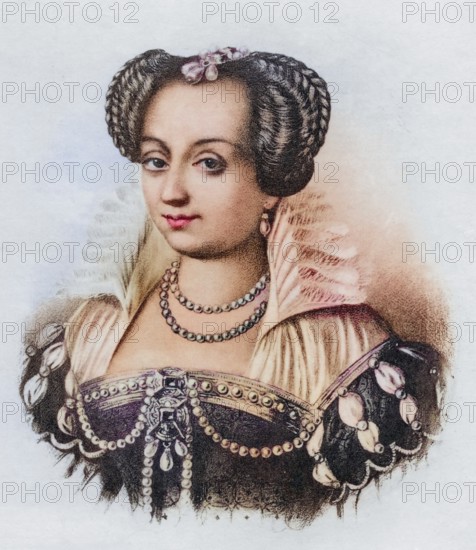 Margaret of Valois (French Marguerite de Valois, born 14 May 1553 in Saint-Germain-en-Laye, died 27