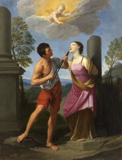 Painting, Reproduction of the painting, Work of art, Historical, Guido Reni, called il Guido or il