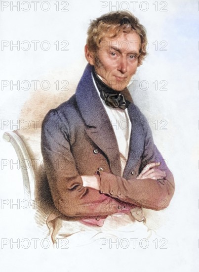 Josef von Winiwarter (1780-1848), Jurist, Historical, digitally restored reproduction from a 19th