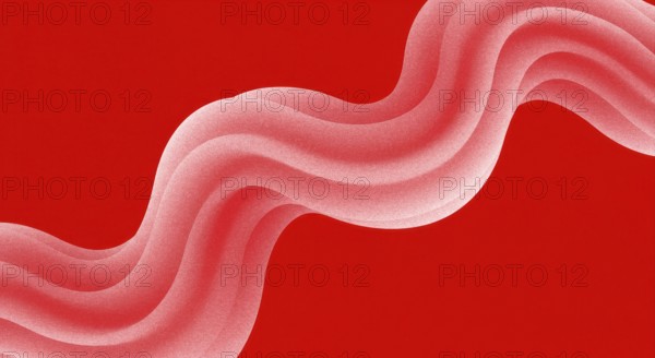 A textured gradient background showcases soft, flowing waves in shades of pink against a vibrant