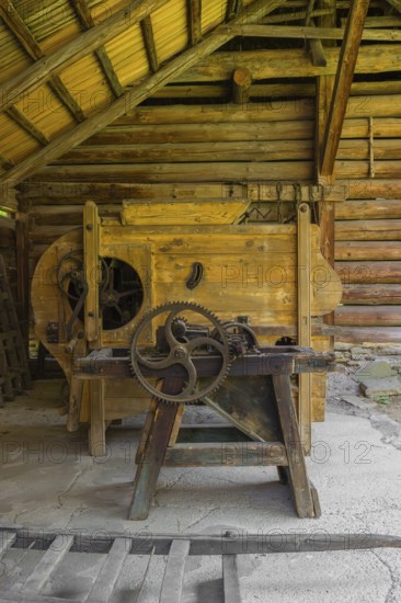 Museum of slovak village in Jahodnícky Hory, east of Martin, Slovakia. The Village Museum is the