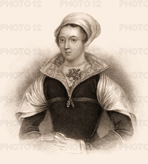 Lady Jane Grey, 1536 - 1554, kurzzeitig Königin von England, Spitzname: Nine Days Queen oder