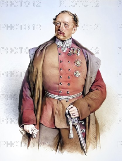 Heinrich Cerrini de Monte Varchi (born 23 November 1801 in Görlitz in Saxony, died 27 October 1870)