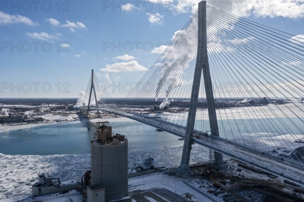 Detroit, Michigan USA -8 February 2026 - President Donald Trump is threatening not to let the new